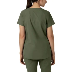 Force Essentials tuniek-scrubtop met V-hals voor dames