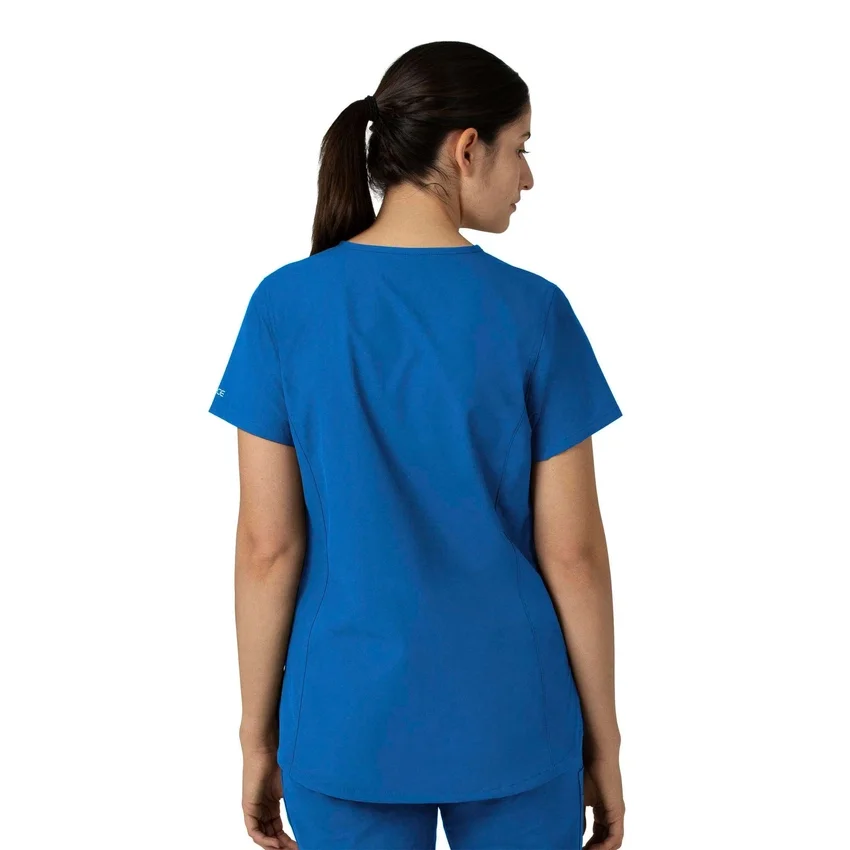 Force Essentials tuniek-scrubtop met V-hals voor dames