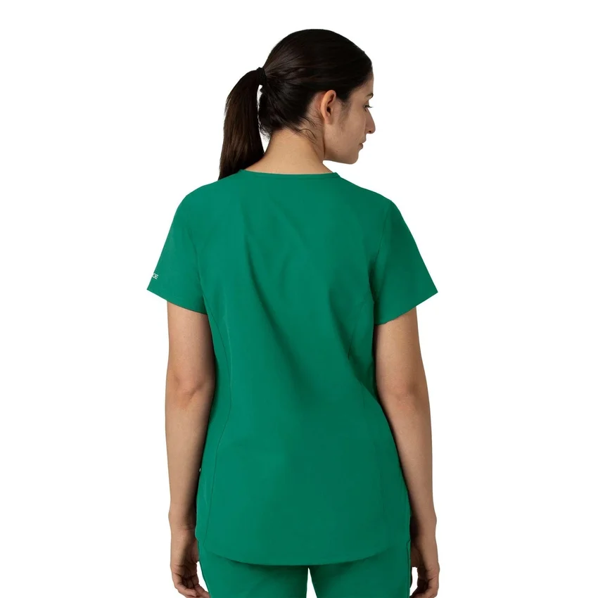 Force Essentials tuniek-scrubtop met V-hals voor dames