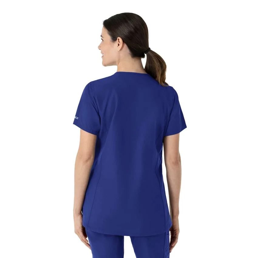 Force Essentials tuniek-scrubtop met V-hals voor dames