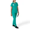 Force Essentials tuniek-scrubtop met V-hals voor dames