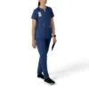 Force Essentials tuniek-scrubtop met V-hals voor dames