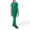 Force Essentials tuniek-scrubtop met V-hals voor dames