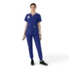 Force Essentials tuniek-scrubtop met V-hals voor dames
