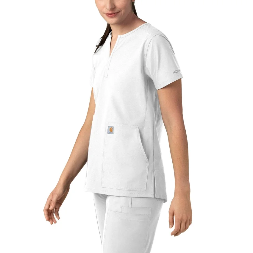 Force Essentials tuniek-scrubtop met V-hals voor dames