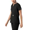 Force Essentials tuniek-scrubtop met V-hals voor dames