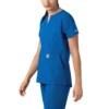 Force Essentials tuniek-scrubtop met V-hals voor dames