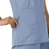 Force Essentials tuniek-scrubtop met V-hals voor dames