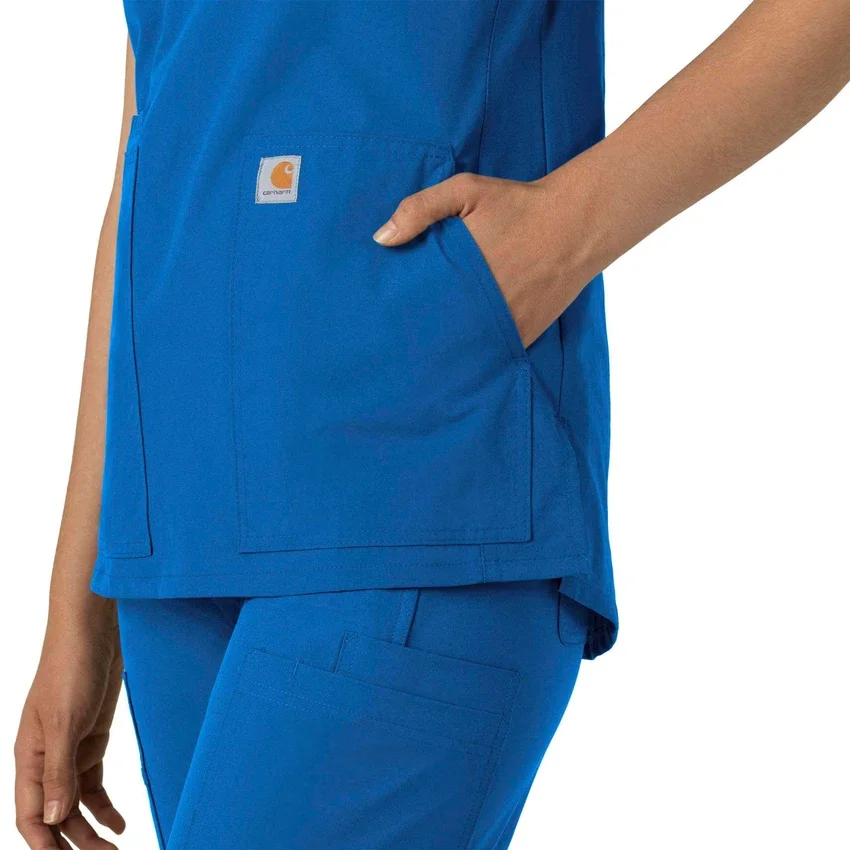 Force Essentials tuniek-scrubtop met V-hals voor dames