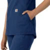 Force Essentials tuniek-scrubtop met V-hals voor dames