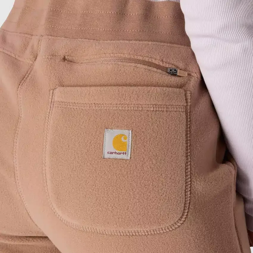 Force fleece-joggingbroek met relaxte pasvorm voor dames