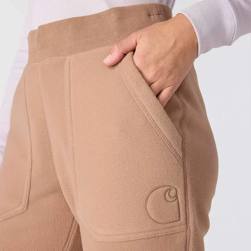 Force fleece-joggingbroek met relaxte pasvorm voor dames