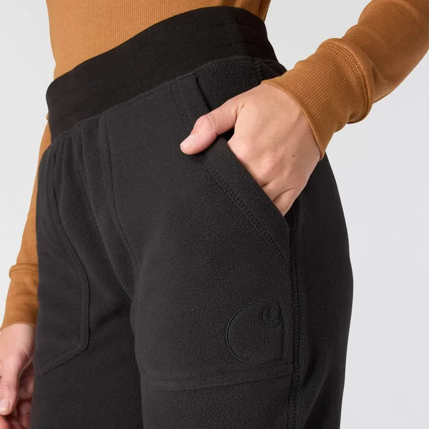 Force fleece-joggingbroek met relaxte pasvorm voor dames