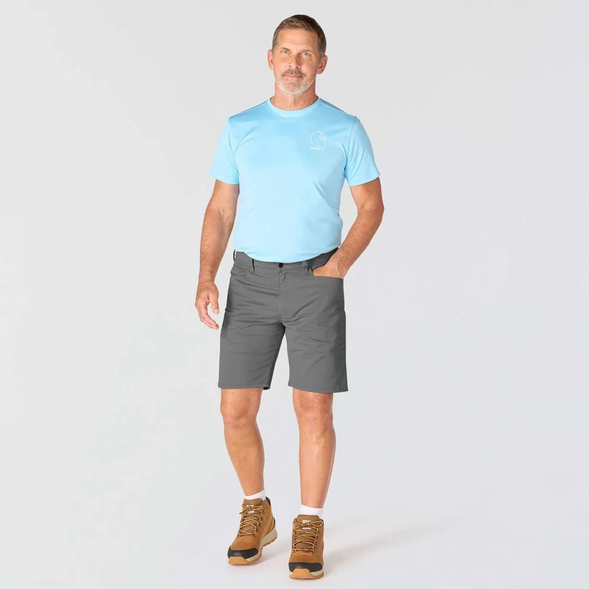 Force Huron-short met relaxte pasvorm (9") - werkshort