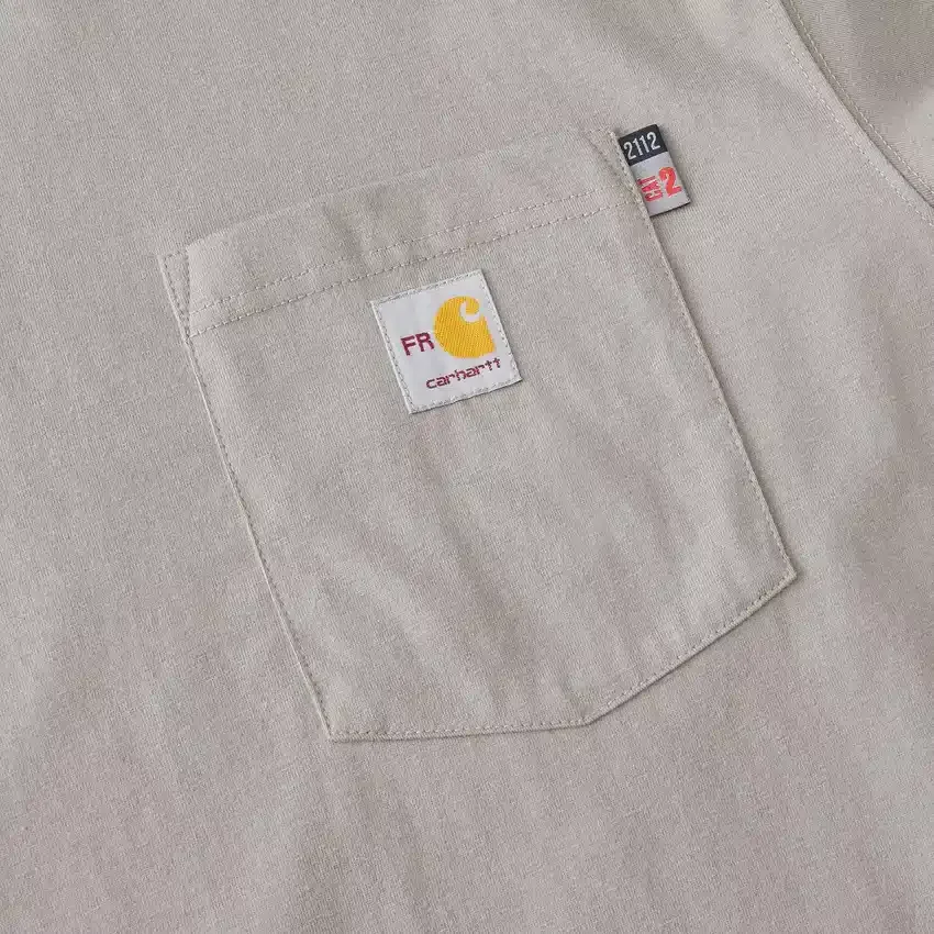 Force Irvine Fr T-shirt met lange armstukken en vlammenprint voor heren - Vlamwerende overhemden