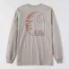 Force Irvine Fr T-shirt met lange armstukken en vlammenprint voor heren - Vlamwerende overhemden