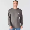 Force Irvine Fr vochtafvoerend T-shirt met lange armstukken en adelaar voor heren - Vlamwerende overhemden