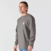 Force Irvine Fr vochtafvoerend T-shirt met lange armstukken en adelaar voor heren - Vlamwerende overhemden