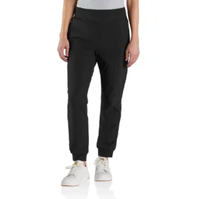 Force joggingbroek met relaxte pasvorm en fleecevoering voor dames