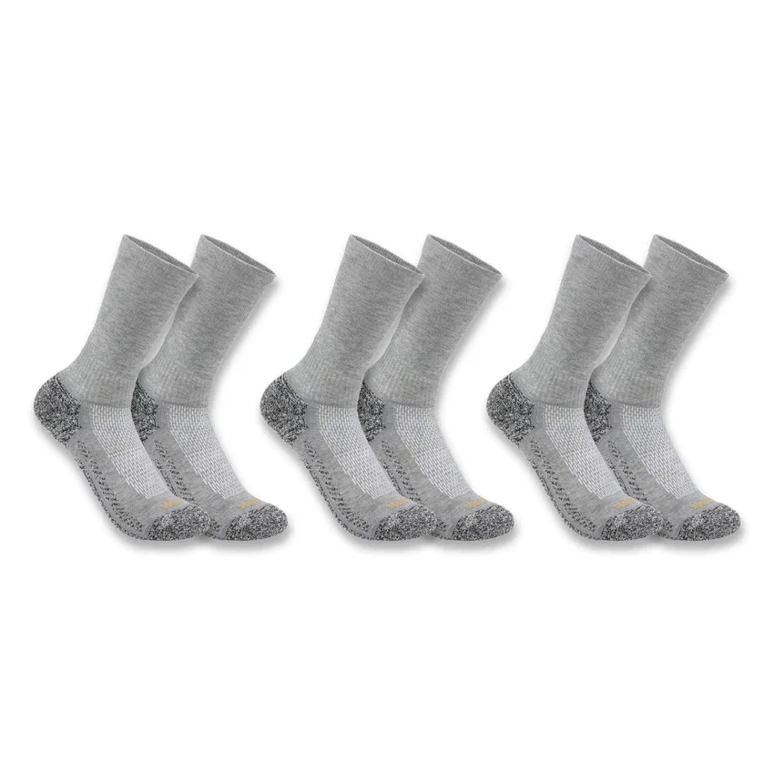Force Midweight Crew-sokken voor dames, 3-pack