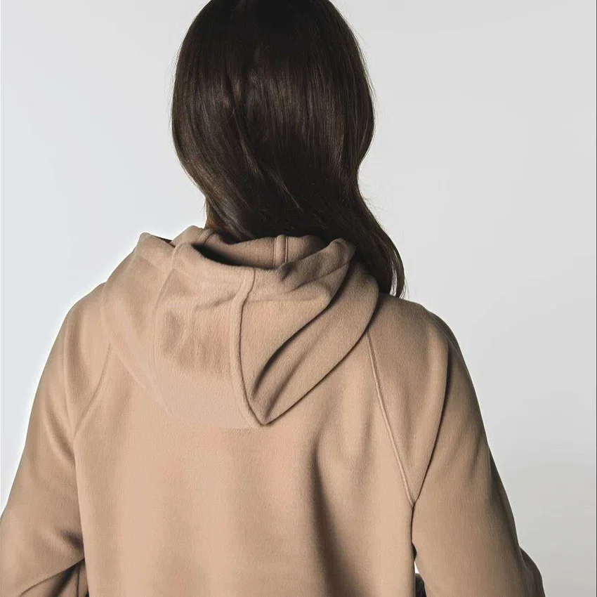 Force Quick-Dry oversized fleece-Hoodie voor dames