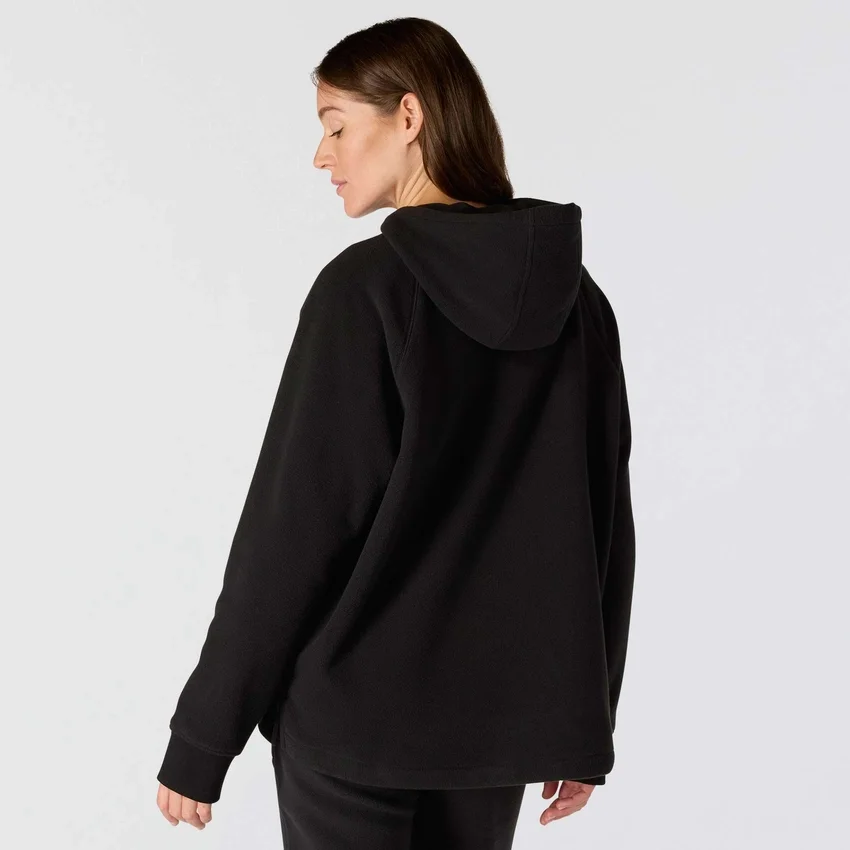 Force Quick-Dry oversized fleece-Hoodie voor dames