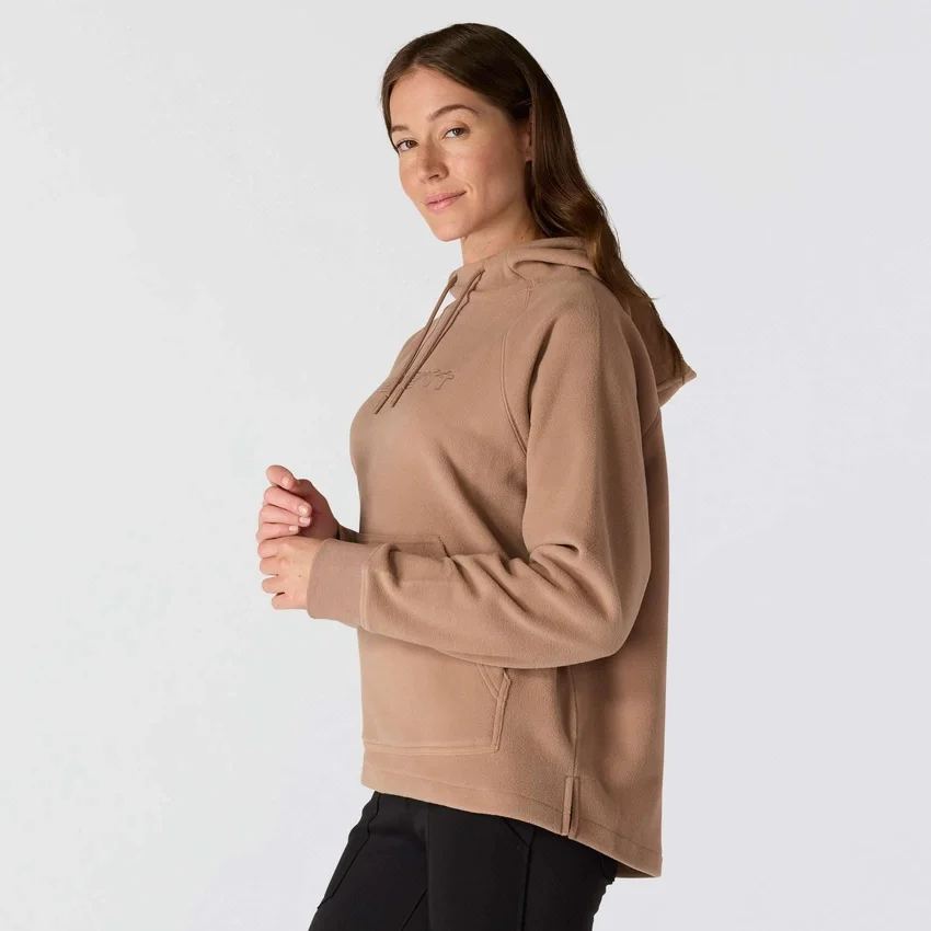 Force Quick-Dry oversized fleece-Hoodie voor dames