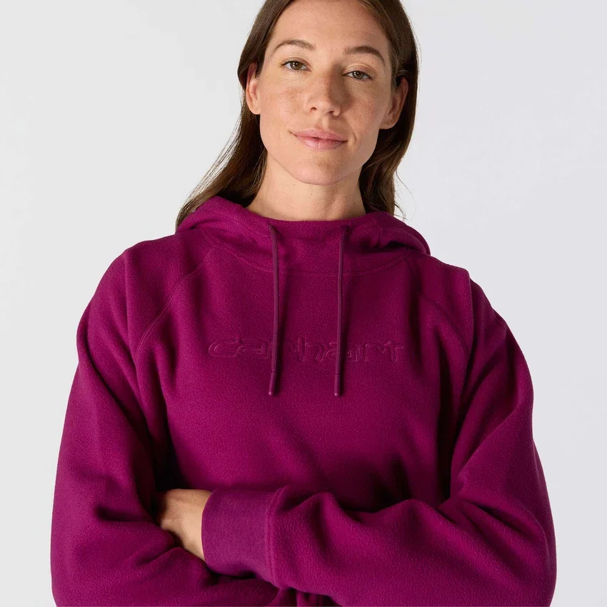 Force Quick-Dry oversized fleece-Hoodie voor dames