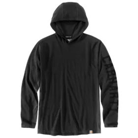 Force Relaxed Fit vochtafvoerende Hoodie met logo voor heren