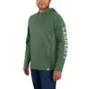 Force Relaxed Fit vochtafvoerende Hoodie met logo voor heren
