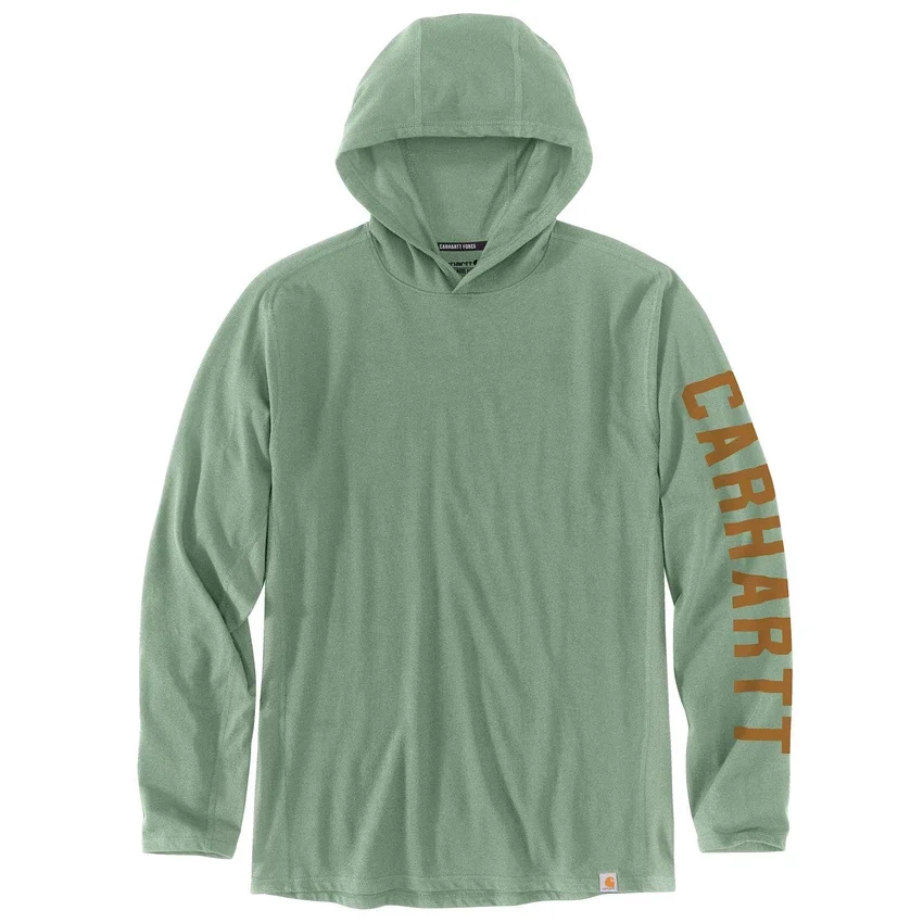 Force Relaxed Fit vochtafvoerende Hoodie met logo voor heren