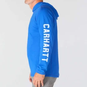 Force Relaxed Fit vochtafvoerende Hoodie met logo voor heren