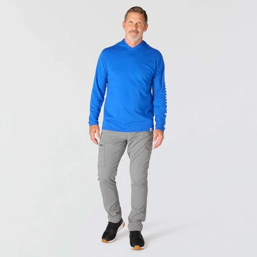 Force Relaxed Fit vochtafvoerende Hoodie met logo voor heren