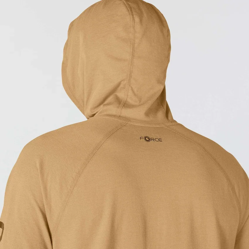 Force Relaxed Fit vochtafvoerende Hoodie met logo voor heren