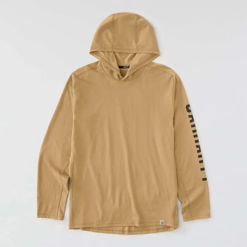 Force Relaxed Fit vochtafvoerende Hoodie met logo voor heren