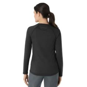 Force Sub-Scrubs gemêleerd prestatie-T-shirt met lange armstukken voor dames