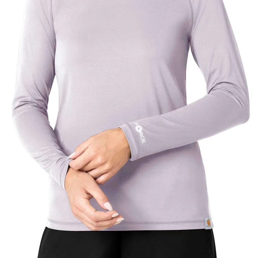 Force Sub-Scrubs voor dames Performance T-shirt met lange armstukken
