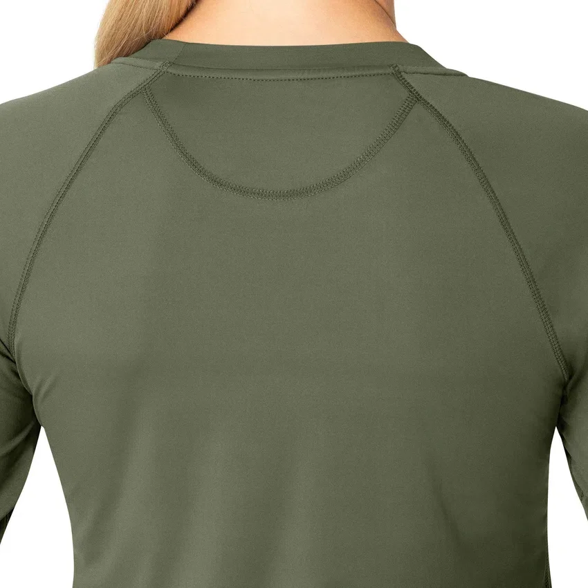 Force Sub-Scrubs voor dames Performance T-shirt met lange armstukken