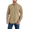 Force Sun Defender™ chambray herenoverhemd met lange armstukken en relaxte pasvorm - Zonwerende overhemden