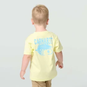 Force Sun Defender™ gemêleerd T-shirt met korte armstukken voor jongens (kinderen/peuters)