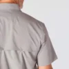 Force Sun Defender™ geweven herenoverhemd met korte armstukken en relaxte pasvorm - Zonwerende overhemden
