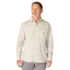 Force Sun Defender™ geweven herenoverhemd met lange armstukken en relaxte pasvorm - Zonwerende overhemden