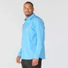 Force Sun Defender™ geweven herenoverhemd met lange armstukken en relaxte pasvorm - Zonwerende overhemden