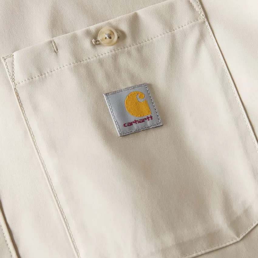 Force Sun Defender™ geweven herenoverhemd met lange armstukken en relaxte pasvorm - Zonwerende overhemden