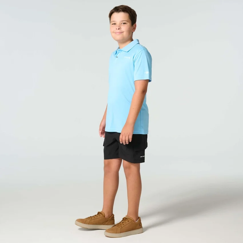 Force Sun Defender™-polo met korte armstukken voor jongens (kinderen/peuters)