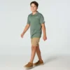 Force Sun Defender™-polo met korte armstukken voor jongens (kinderen/peuters)
