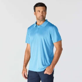 Force Sun Defender™ poloshirt met logo voor heren, relaxte pasvorm – Overhemden met zonbescherming