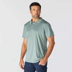 Force Sun Defender™ poloshirt met logo voor heren, relaxte pasvorm – Overhemden met zonbescherming