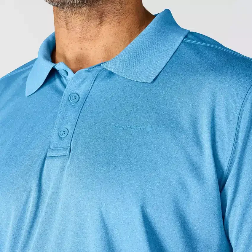 Force Sun Defender™ poloshirt met logo voor heren, relaxte pasvorm - Overhemden met zonbescherming