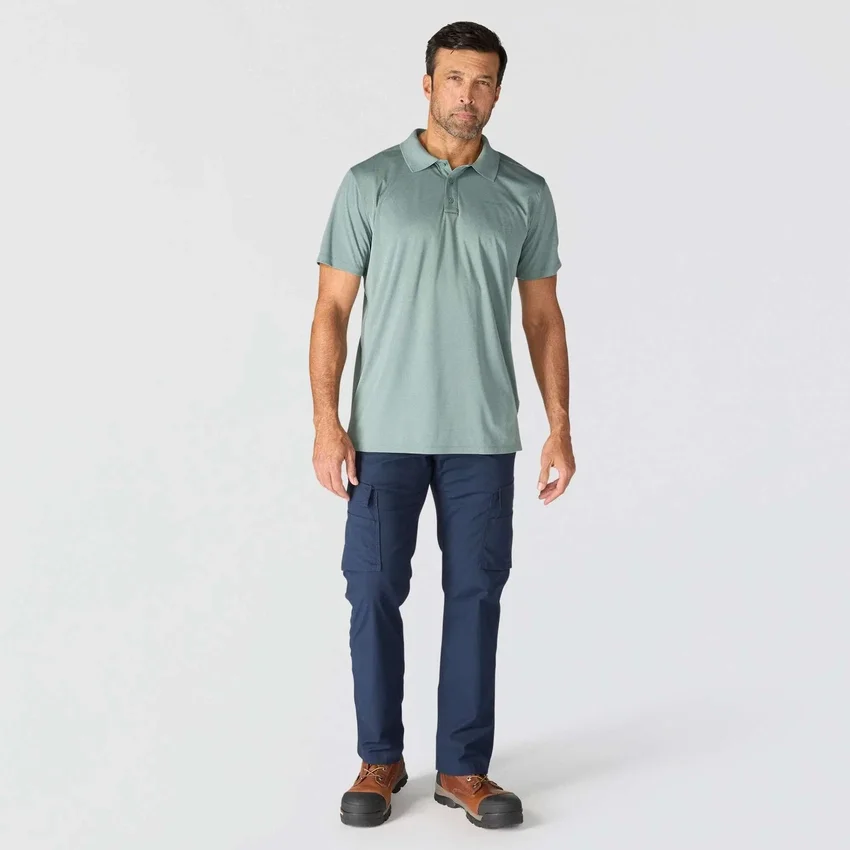 Force Sun Defender™ poloshirt met logo voor heren, relaxte pasvorm - Overhemden met zonbescherming